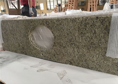 ประเทศจีน โกลด์แกรนิตโกลด์หินแกรนิตชนิดใหม่ของหินแกรนิต Prefab Stone Countertops Waterproof Type ผู้ผลิต