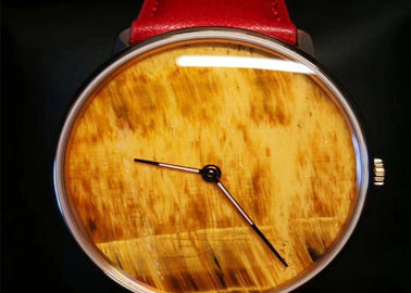 ประเทศจีน Vogue ประณีตหัตถกรรมใช้หิน Quartz นาฬิกาเคลื่อนไหวด้วยหินอ่อนธรรมชาติ Dial ผู้ผลิต