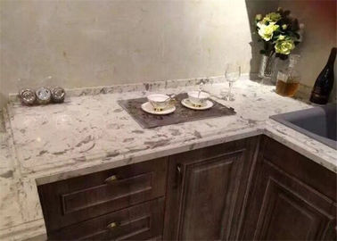 ประเทศจีน เคาเตอร์ Quartz Prefab Stone Countertops สำหรับตู้ครัว ผู้ผลิต