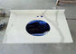 Calacatta Quartz หิน Prefab ห้องน้ำ Vanity Tops สำหรับอาคารหน้าแรก ผู้ผลิต